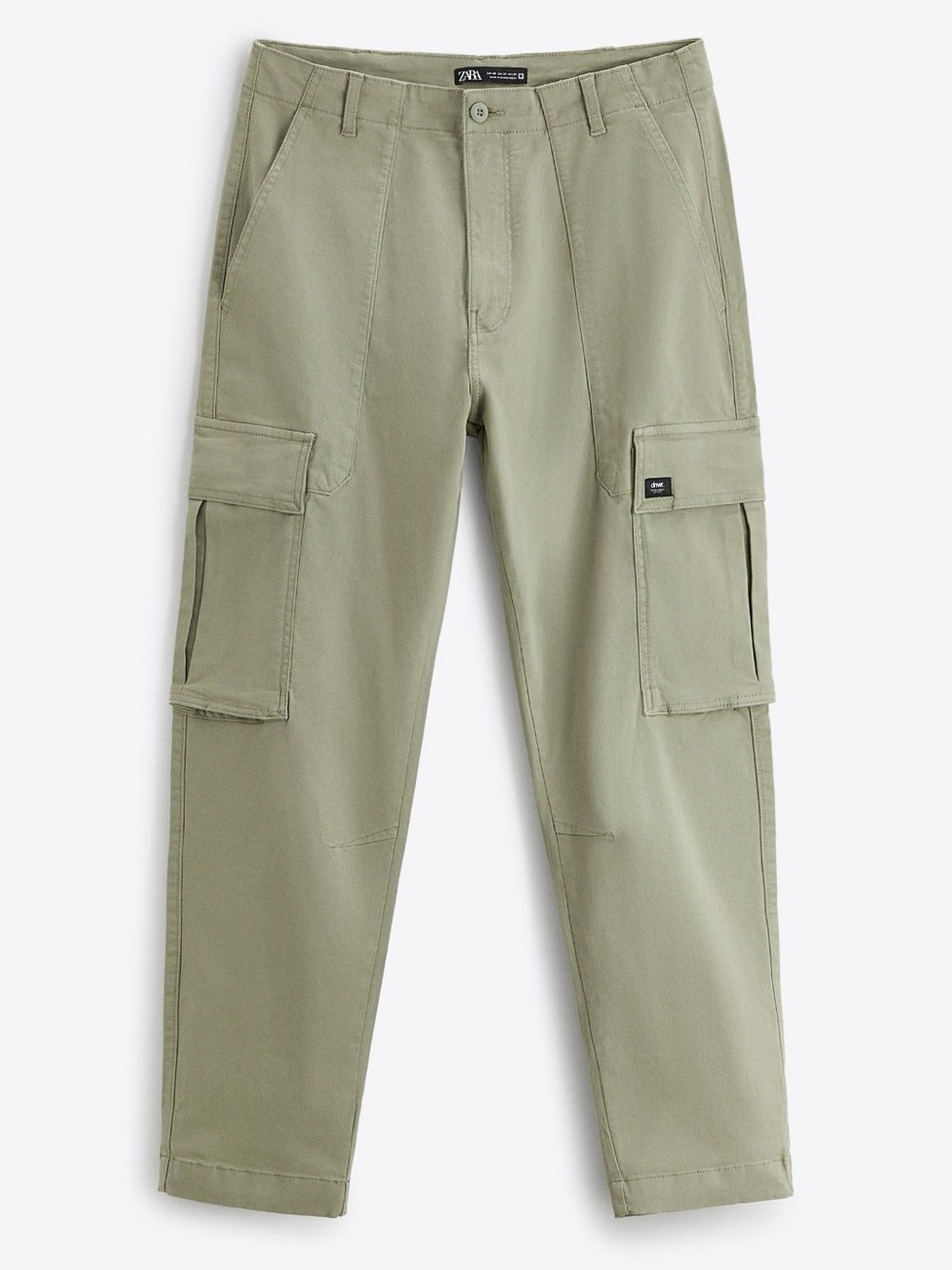 Cotton Cargo Pants Green Men’s Size 36 Waist